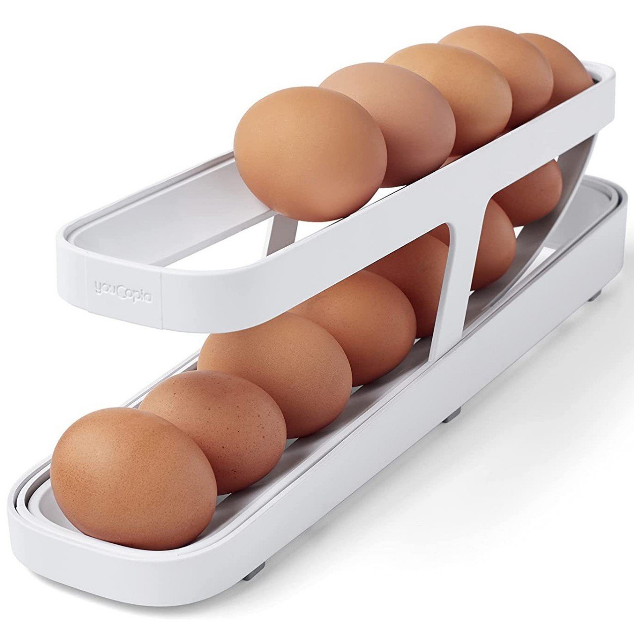 New Automatic Roll-Down Double-layer Egg Dispenser